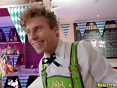 Pristine Edge And Michael Vegas In A Ffm Threesome At A Pub With 2 Sexy Waitresses Emily And