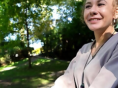 GERMAN SCOUT - FIRST ANAL CREAMPIE FOR TINY TEEN JULIA JUICE