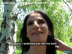 Busty Babe Earns Her Cash By Riding Dick Under The Trees - Thomas Hyka And Choky Ice