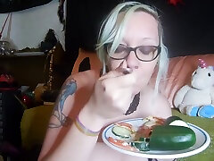 Frisky Milf Loves Her good xdx! Cucumber Play See Where She Puts It?!