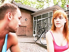 18yo petite german teen pick up on street and seduced