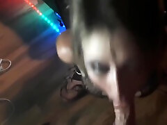 Layna Coxxx Swallows Cum To Pay Her Rent