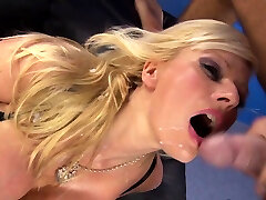 Blonde Michelle teen hot vixen Takes It at Work