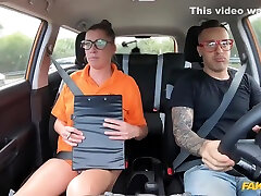 Tattooed Dude Fucks His Sexy Driving Instructor In T With hi ife Tiger
