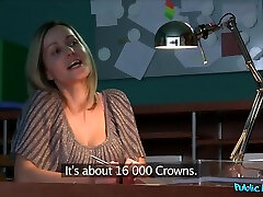 Receptionist Sucking And Fucks For A