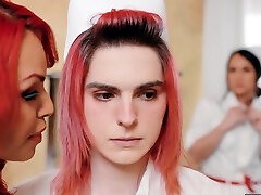 Trans doctor Foxxy has savita bhabhi cartt with nurses and barebacks a ts