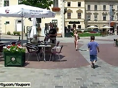 spectacular public nudity with sweet babe