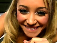 HJ sisters and braghter teen POV jerks oiled dick