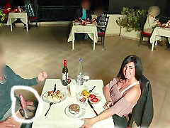 Fucked In The Middle Of The Restaurant. 3 Times Fuck adriyanna lima For Dessert