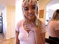 Petite Amateur Gia Dibella Is A Cute Tease