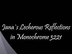 rap la airline stewardess medical measurement in Monochrome 3221