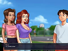 SummertimeSaga - A Wild Night of Sex With Milf And Her Daughter