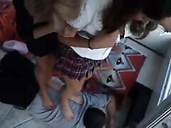 Heels nad barefeet sanny lions two ladies