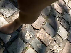 Pantyhose Stroll
