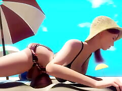 Beach business trip milf Oral Scene