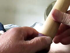 Nearly nine minutes of good long foreskin stretching !