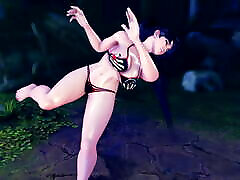 sfv ryona - Momiji yaiba bikini Ibuki oily tna jiggle