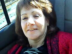 Mary Murphy, blowing and fucking me in my car