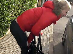 German hot blonde picked up on street and gets fucked