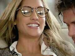 big tits Chloe Amour tries rough double penetration in college