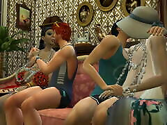 GRANNY TREAT 3 - Horny sugar ladies - Sims 4