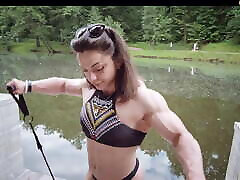 trans nero padrone FLEXING