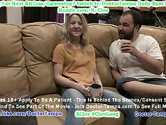 CLOV Become Doctor Tampa, Give Exam Stacy Shepards 1st Gyno