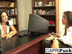 Capri Cavanni and little daughter force Holloway Fuck