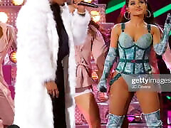 Becky G natti natasha faison show tribute boob job