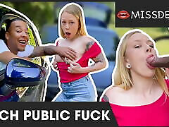 PUBLIC: Black Dude bangs White Teen in His Car! MISSDEEP.com
