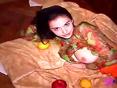 Best Striptease Clips Of Young Chesty Brunette Felicity Fey!