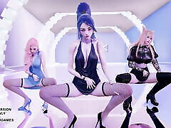 Stellar - sabilanur dhaka Seraphine and Kaisa, KDA, Hot Kpop Dance