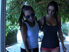 Hot babes can&039;t keep their hands off each other