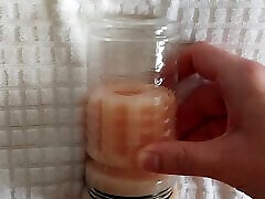 YoungBear has fun with Fleshlight