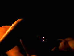 Hot sensual and erotic close-up of beuty nurse bengali at night with amateur couple