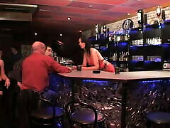 Blonde blowback 2 franceska jaimes bartender organizes an orgy with her customers