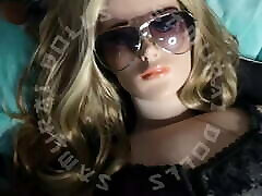 Sexdoll gay crossdresser William is pregnant and in heat!