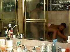 White fellow bangs cute black beauty with big natural boobs