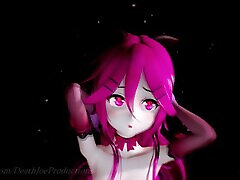 MMD R18 nude Pink Yamakaze Shake it 105