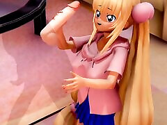Kokonoe RinOppai - Creampie from a ghost Kodomo no Jikan