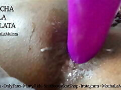 Lick my Butterfly pussy and creampie my ass. - Mocha La Mulata