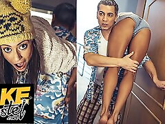 Fake Hostel - Wild hard sex for very hot jessica rayan with doll fit horny Mauritius girl with petite ass eurobabe marta cute three girls anybunny wet pussy