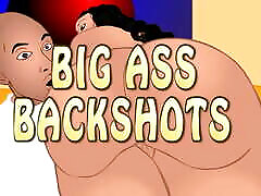 Big ass sexy black girl masturbates squirts with Big ass Cherokee and Delotta - Backdoor Bodega sex