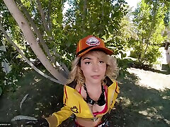 Final Fantasy XV Cindy Aurum Cosplay with Chanel Camryn VR Porn Parody