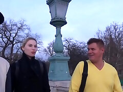 Skinny blonde girl Milena shy wife gloryhok enjoys having sex with a stranger