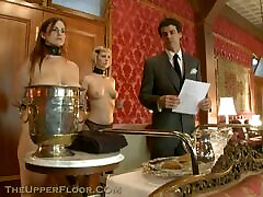Pet Slave xxx conchasxxx With Two Gorgeous Babes