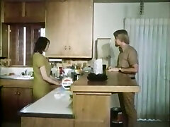 Impossibly fat couple fucks mish way on floor in kitchen