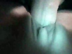 I rubs my wifes clit and trusts cock between her juicy lips