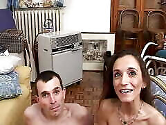 Fetish and hard sex of hot Italian amateur couple