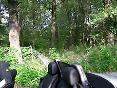 German drivers allows only sexy sluty girls to take the sit
